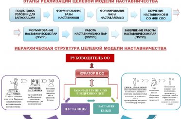 Этапы реализации целевой модели наставничества.